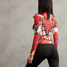 Iron Man Long Sleeve Compression T-Shirt Women