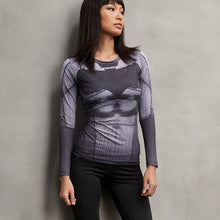 Superman VS Batman Long Sleeve Compression T-Shirt Women