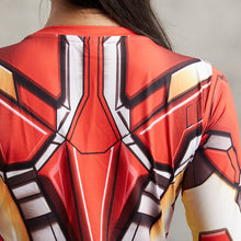 Iron Man Short Sleeve Compression T-Shirt Women
