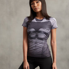 Superman VS Batman 3D Printed T Shirt Women Compression
