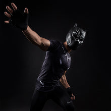 Black Panther 3D Printed T-shirts Men Compression