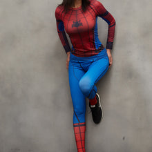 Spiderman Leggings Women 3D Printed Compression