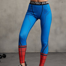 Spiderman Leggings Women 3D Printed Compression