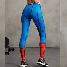 Spiderman Leggings Women 3D Printed Compression